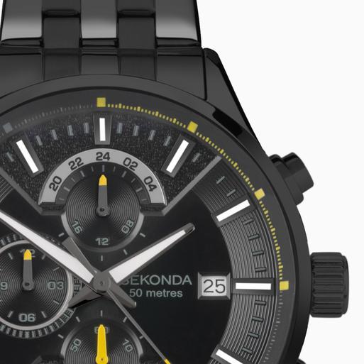 Sekonda men's dual sales time bracelet watch